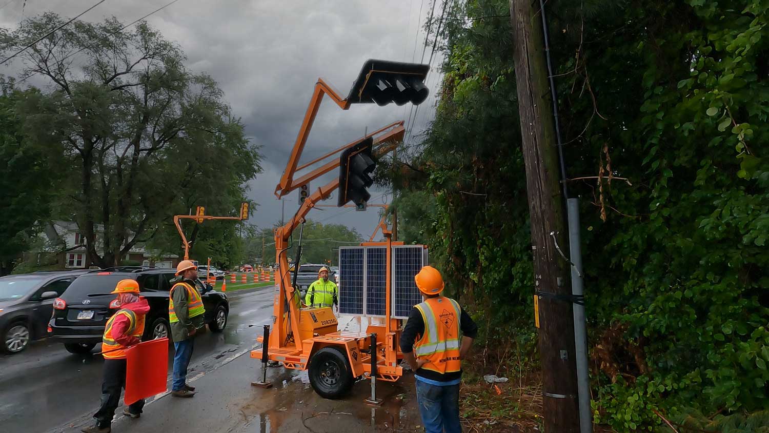 Temporary Traffic Signal
