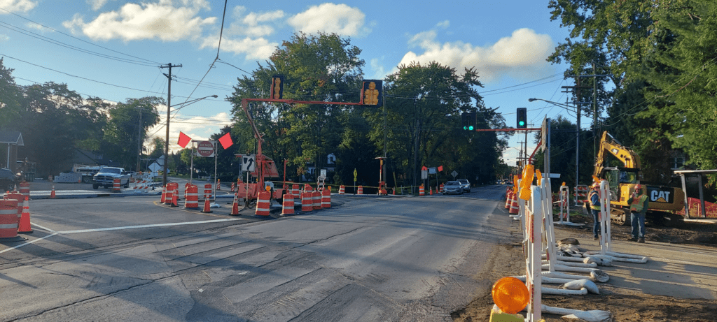 Roundabout Construction